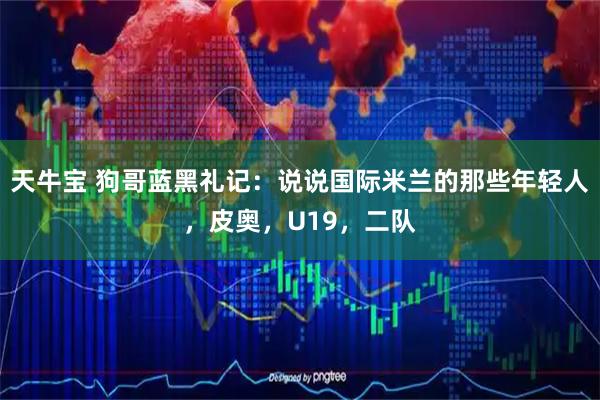 天牛宝 狗哥蓝黑礼记：说说国际米兰的那些年轻人，皮奥，U19，二队